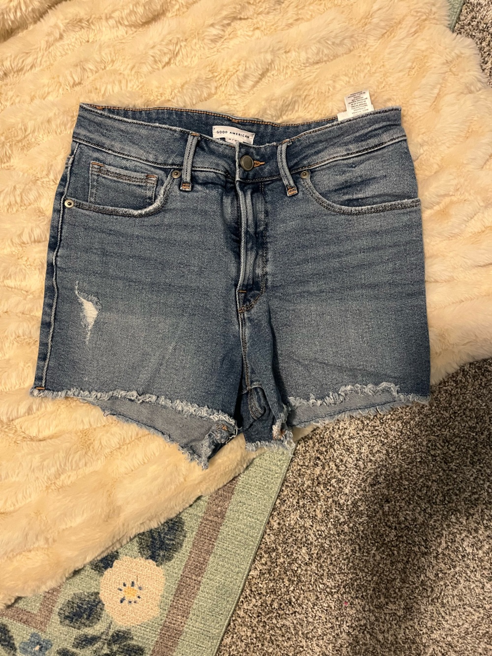 Good American Women's Denim Shorts